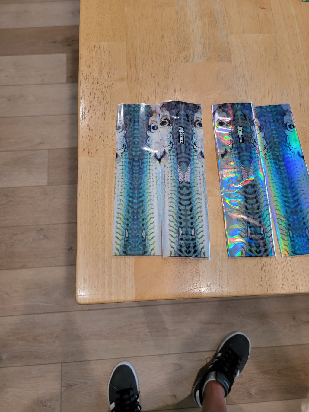 Foil Mackerel Lure Skins